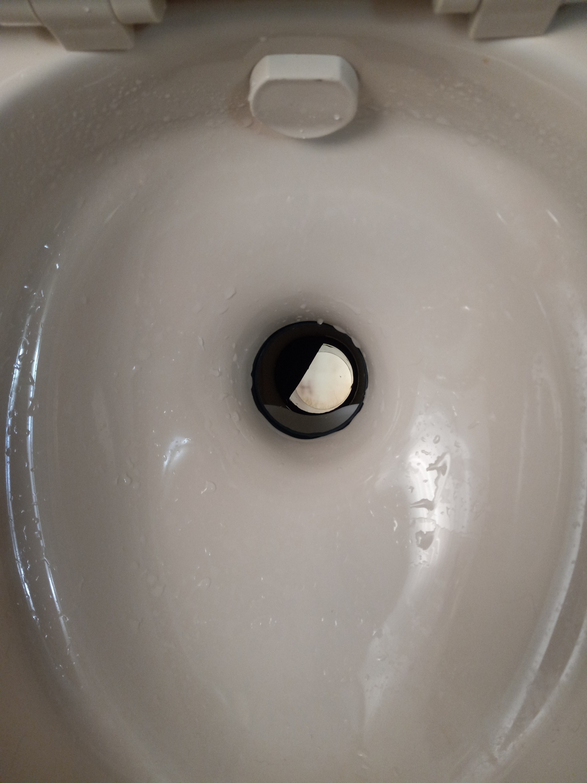 Toilet Misapplied Gasket Sliding Over Opening