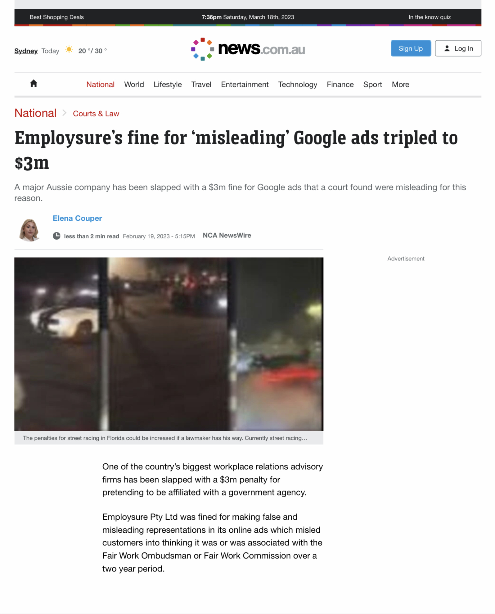 Employsure’s fine for ‘misleading’ Google ads trip