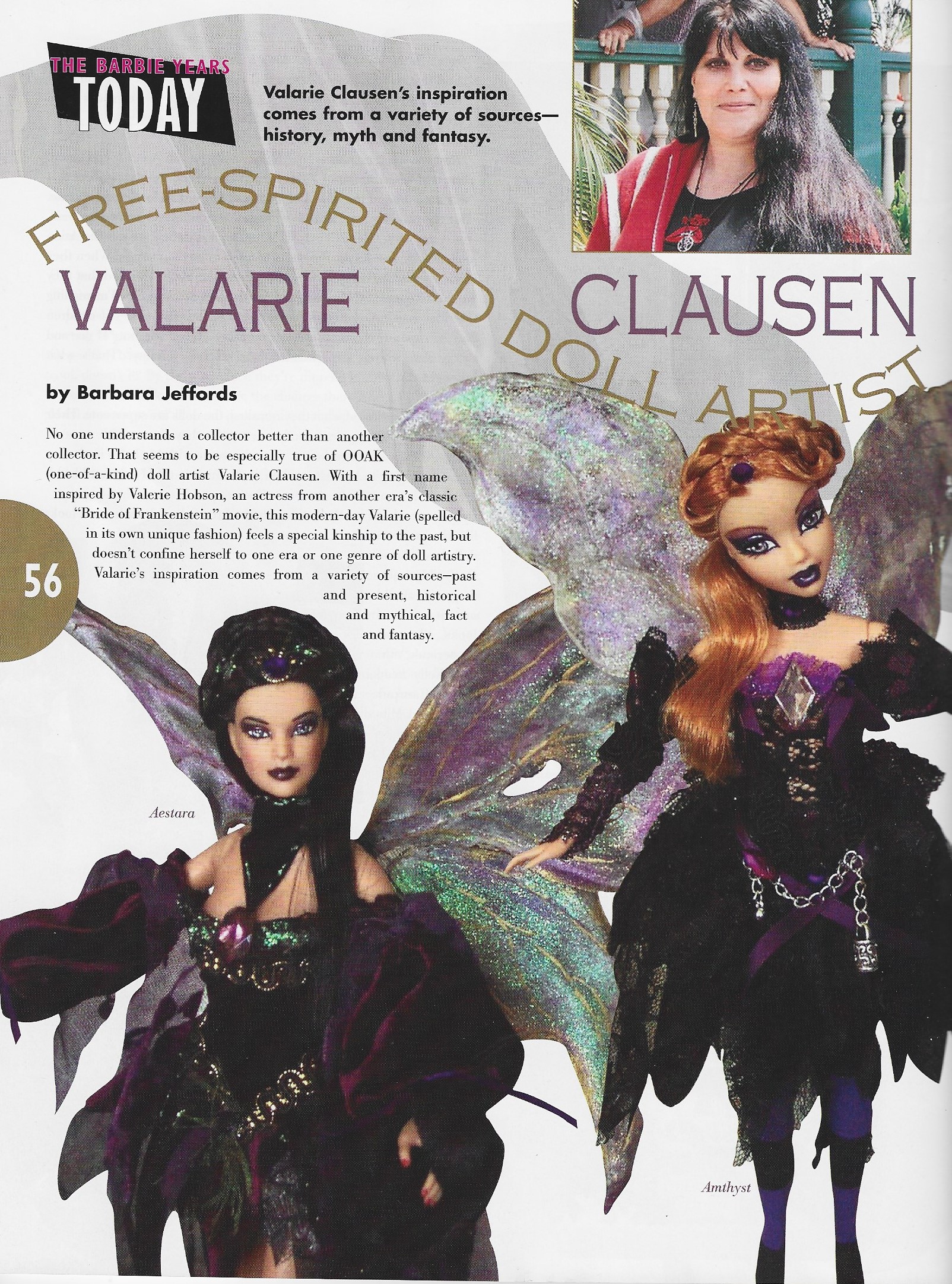 article on valarie Clausen march 2006