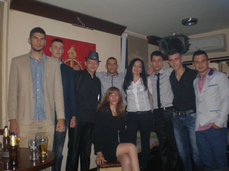 Ljiljana Zirojevic drubk with students! (2012)