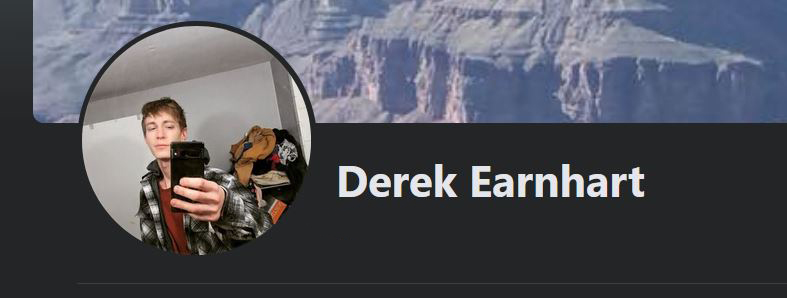 Derek's main profile on Facebook. There's 3 total.